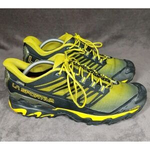 LA Sportiva Savage GTX Shoes Men's Size 12 Yellow Black Gore-Tex Sneakers